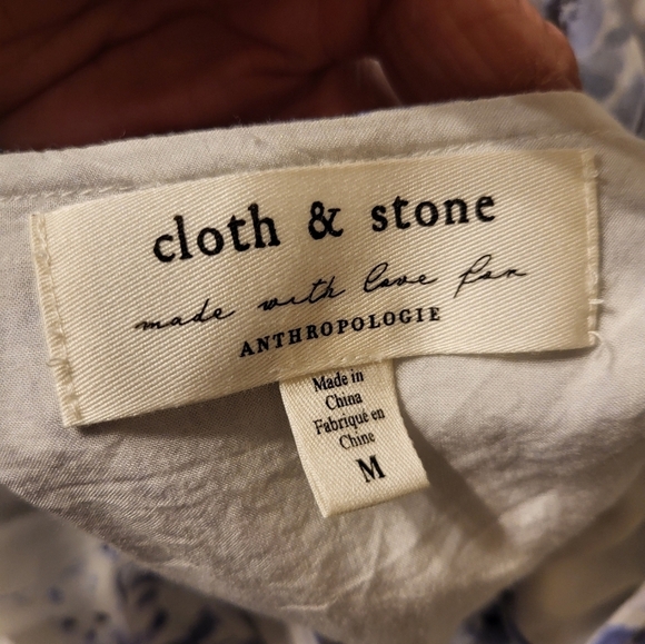 Anthropologie Cloth & Stone Med "Made with love for Anthropologie "Vivian dress - Picture 12 of 15